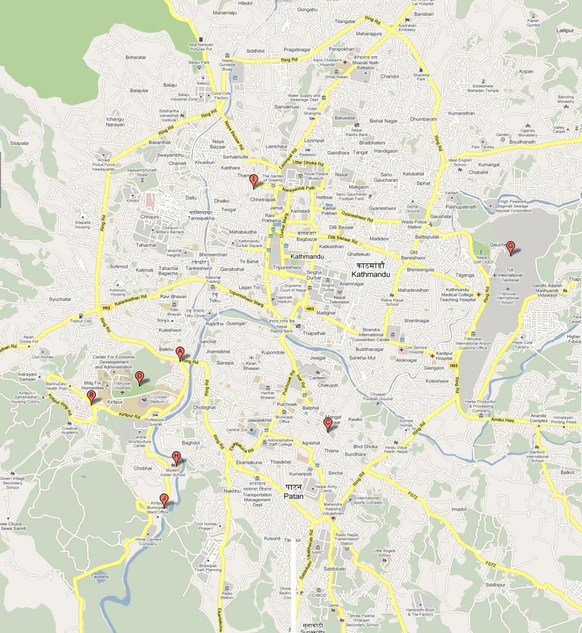 Harta e ktm nepal