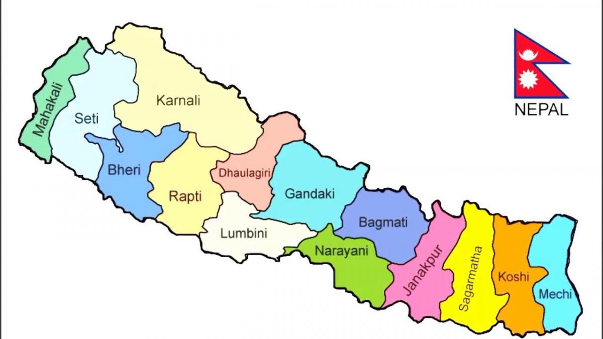 Harta e nepalit foto