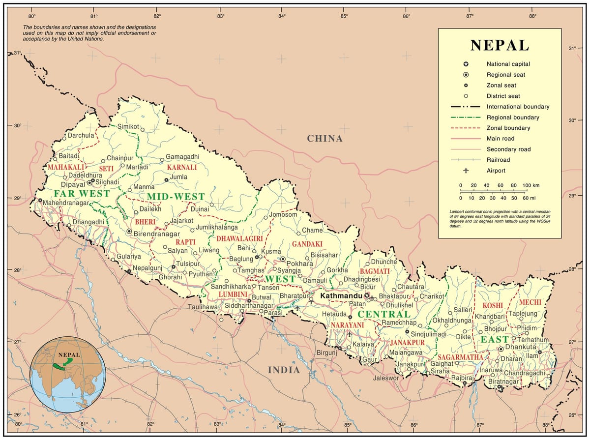 online harta e nepalit