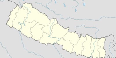 Harta e nepalit vektor