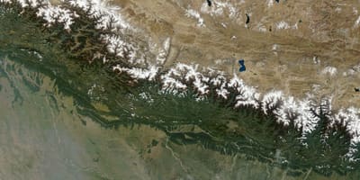 Harta e satelitore nepal live
