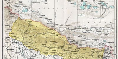 Nepal hartë të vjetër